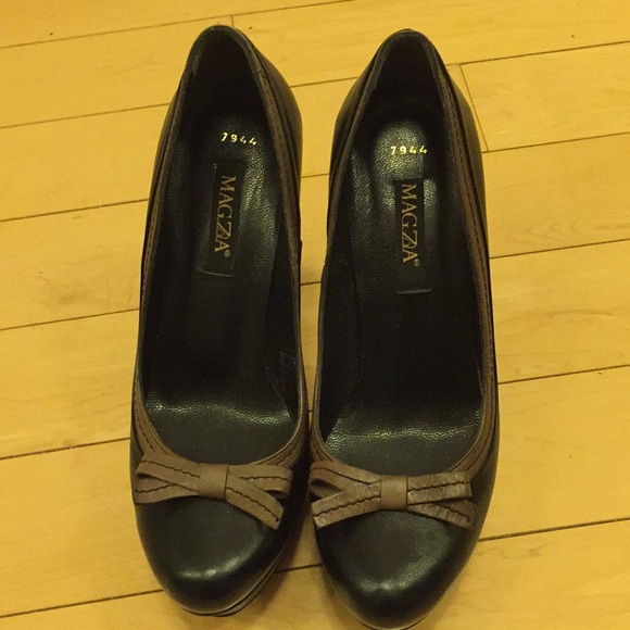 High heels leather pumps - Picture 3 of 5